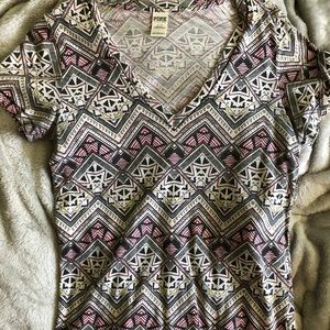 PINK astec printed t shirt